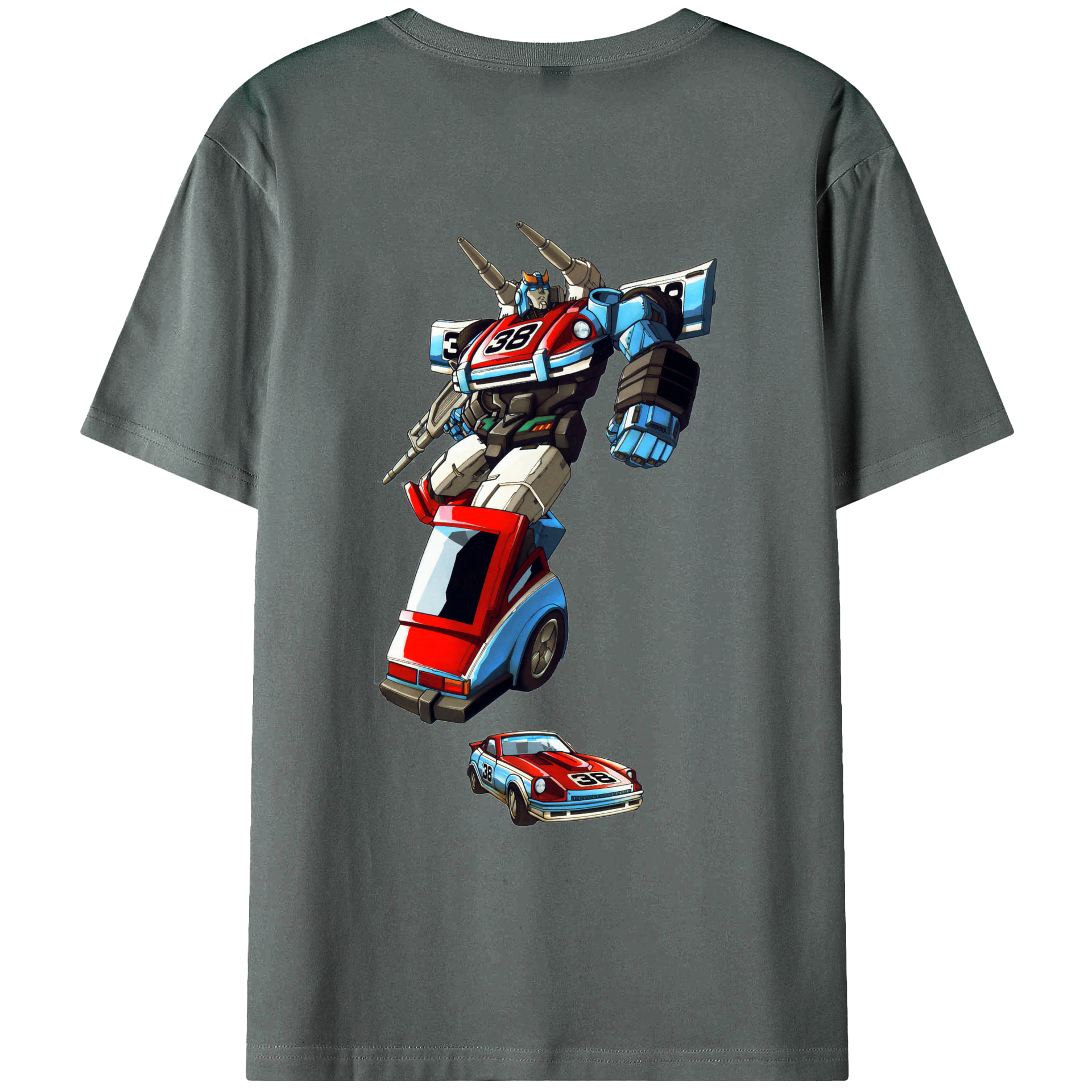（画像用）  綿100％ メンズ半袖Tシャツ（バックプリント） 通気性